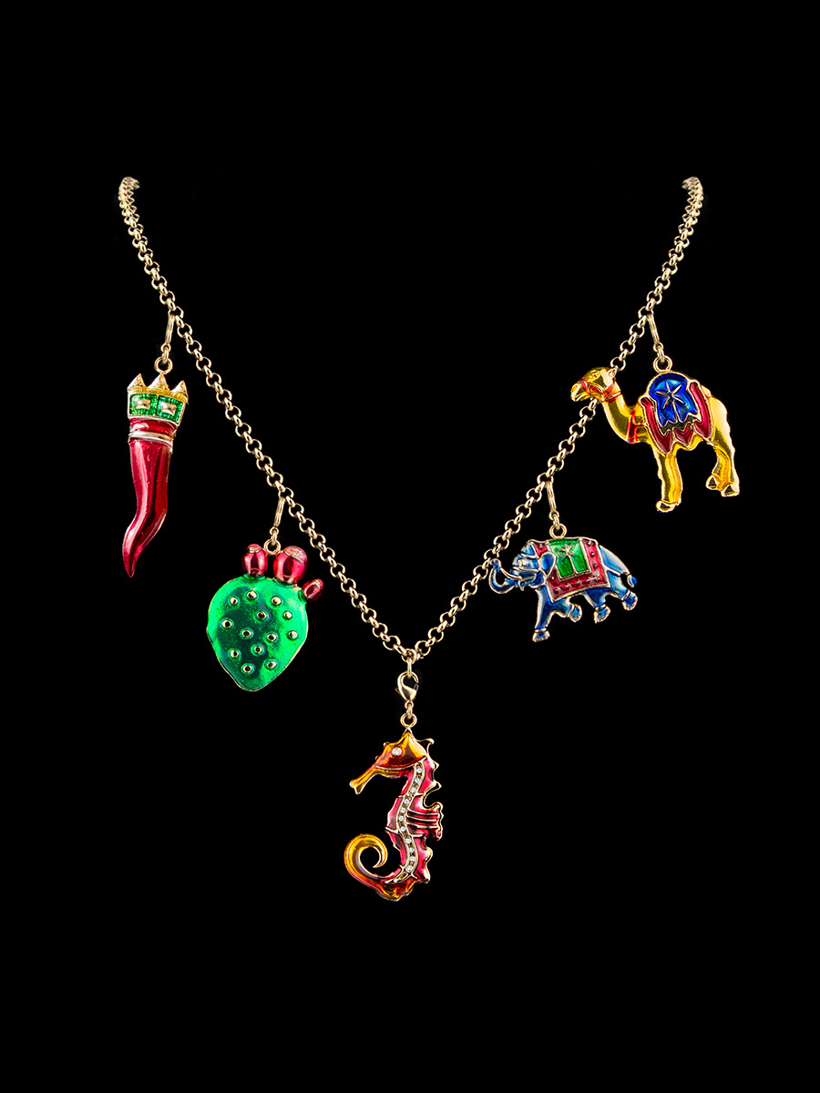 5 Charm Necklace