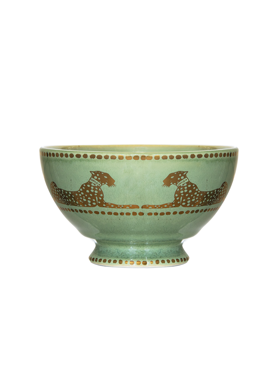 Ciotola di Ceramica Verde Piccola
