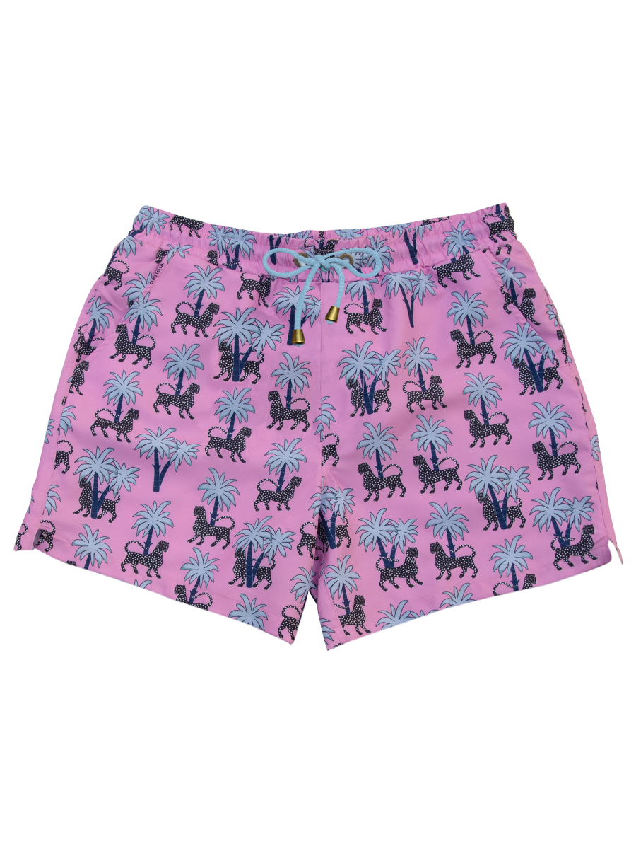 Gattopardo Pink Small Swim Shorts (1)